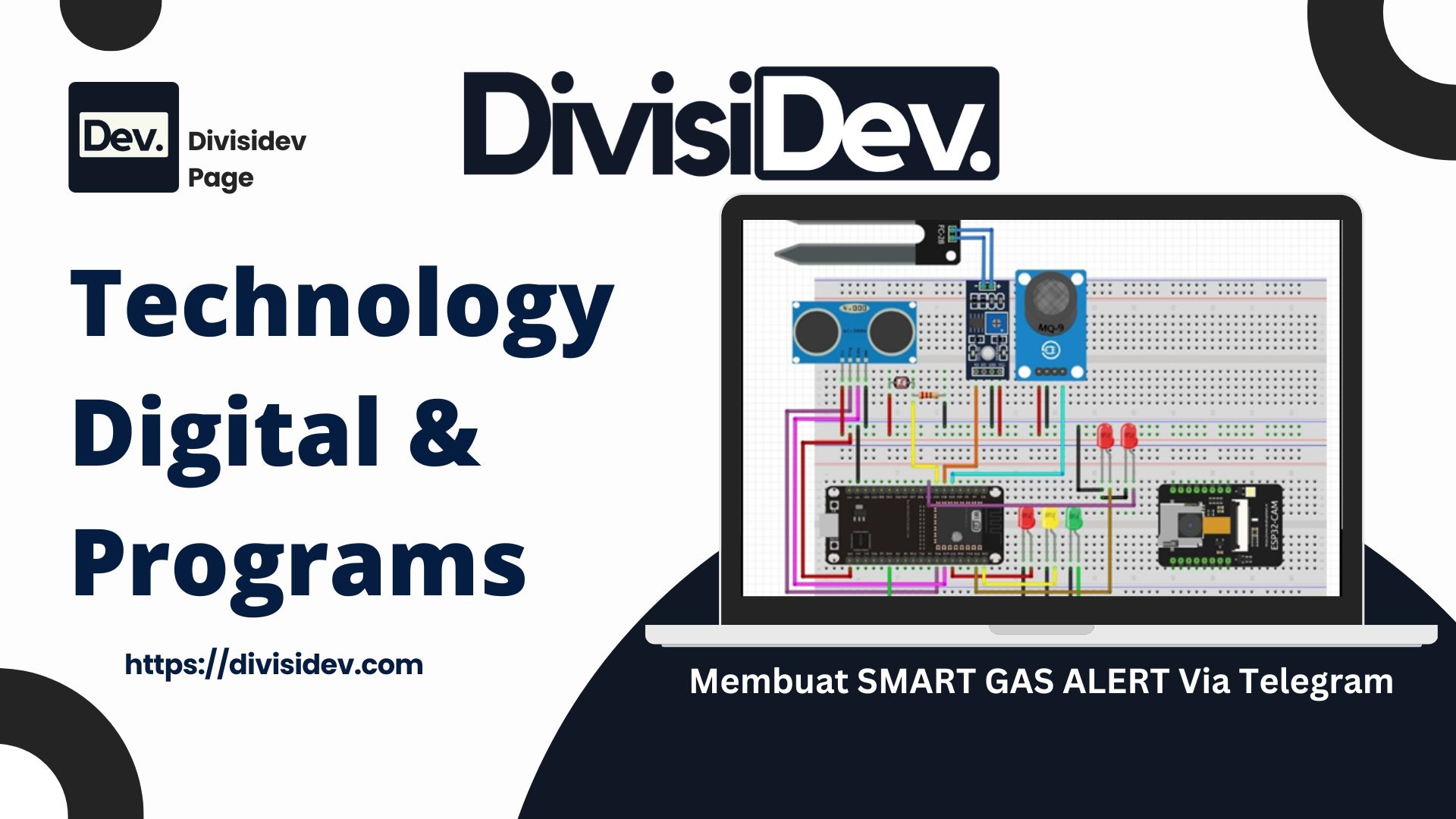 Tutorial Lengkap: Membuat SMART GAS ALERT Via Telegram Menggunakan ESP32 dan Sensor MQ-2